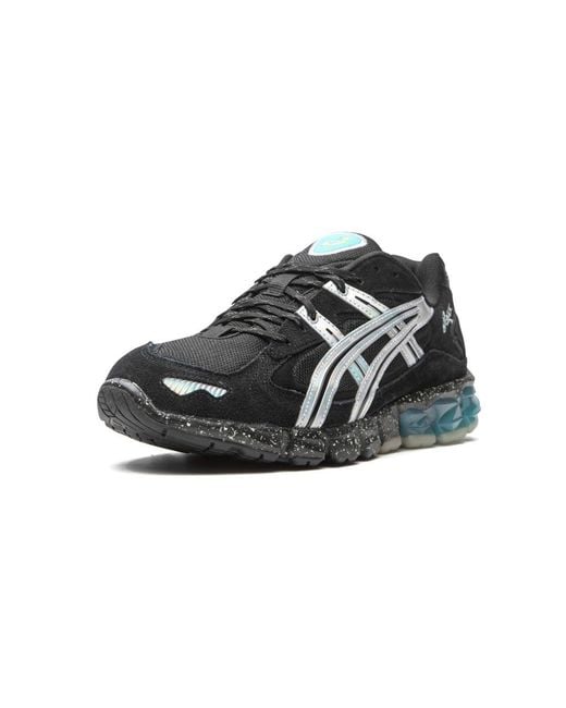Black asics foot locker sales