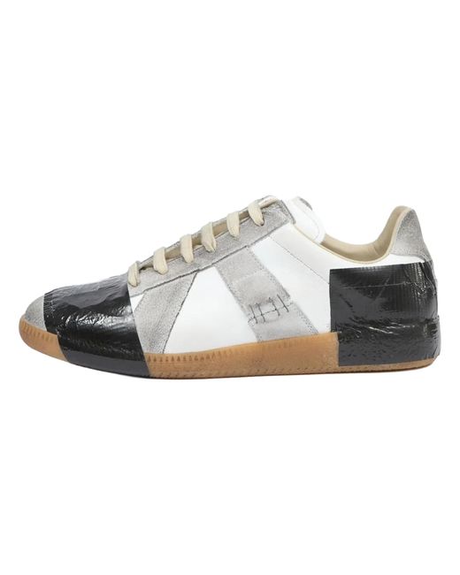 Maison Margiela Black Replica Low "Off" S58Ws0278P7569H1937"