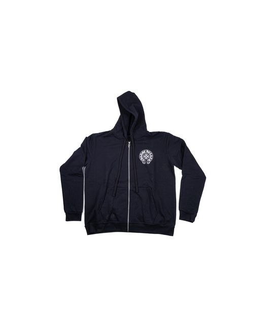Chrome Hearts Blue Miami Exclusive Zip Up Hoodie Chrm0550" for men
