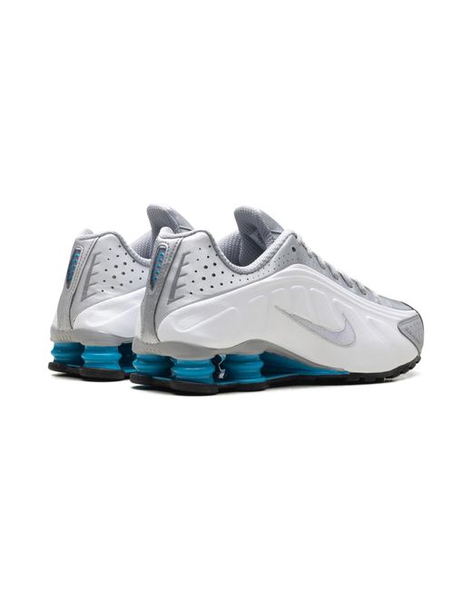 Nike Black Shox R4 "Metallic Lagoon" Hq1988 005" for men