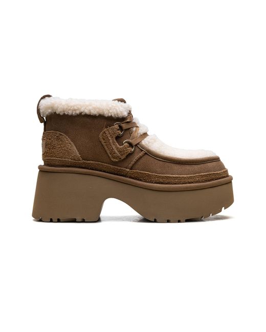 Ugg Brown Classic New Heights Lace Up "Chestnut" 1167772 Che"