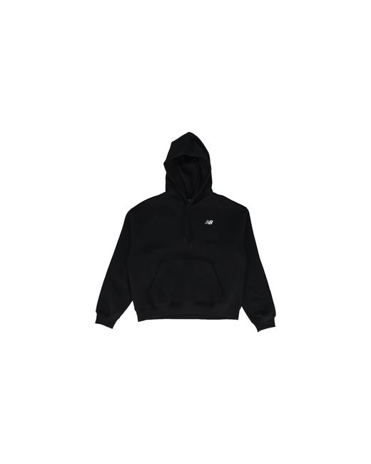 New Balance Black Sport Essentials Fleece Hoodie Wt41510Bk"