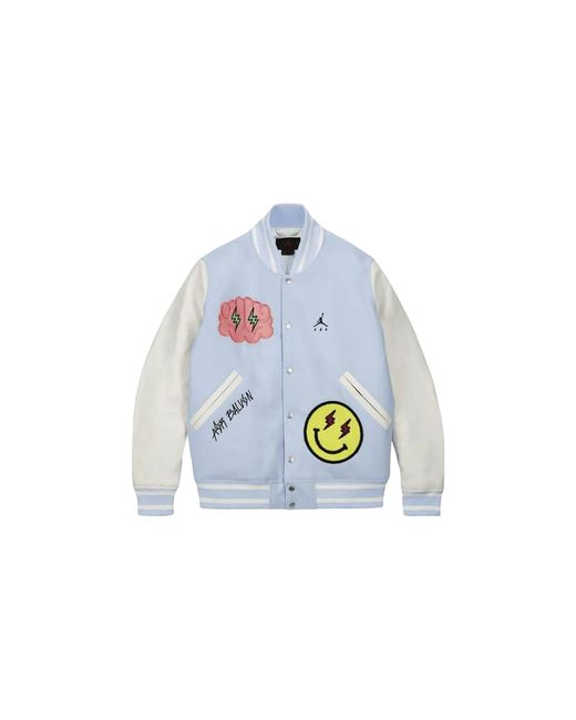 Nike Black Varsity Jacket "J Balvin for men