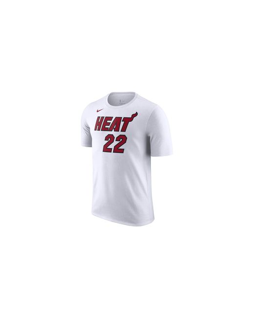 Nike Black Nba Miami Heat Association Nn Tee "Butler" Dr6383 108" for men