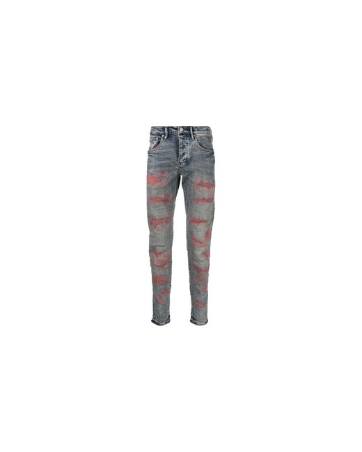Purple Brand Black Weft Blowout Jeans "Mid" P001 Mrwb423" for men
