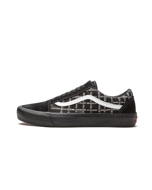 Vans Black Old Skool Pro "Supreme Grid" Vn0A45Jc2Yw" for men