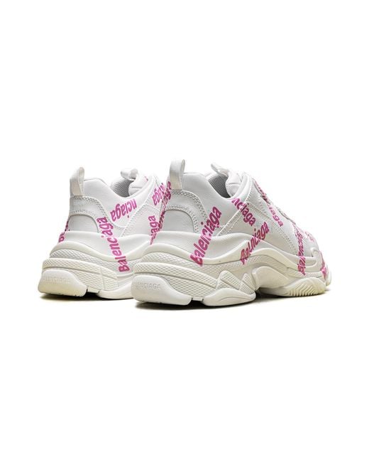 Balenciaga Black Triple S "Logotype