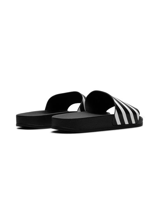 Off-White c/o Virgil Abloh Black Diag Slides Omic011C99Mat0011001" for men