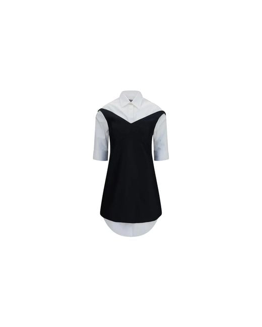 Balenciaga Black Hybrid Shirt Dress A00296Tut221000"