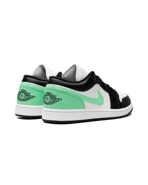 Nike Black Air 1 Low "green Glow" Shoes for men
