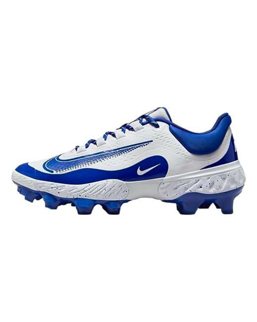 Nike Blue Alpha Huarache Elite 4 Low Mcs Hyper Royal" Fd6255 106" for men