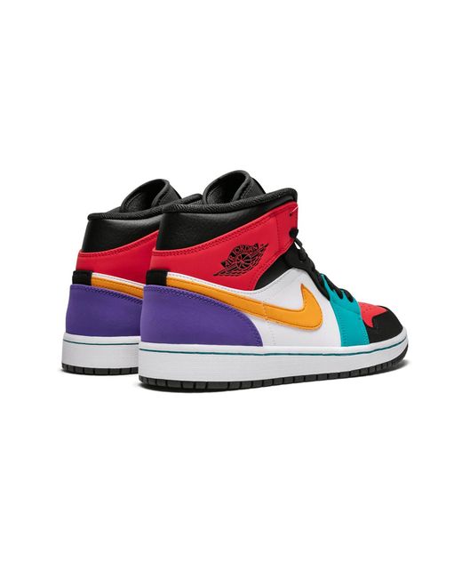 Nike Blue Air 1 Mid 554724 125" for men