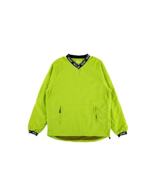 Palace Green Aslan Shell Crew "Lime" P14Ss026" for men