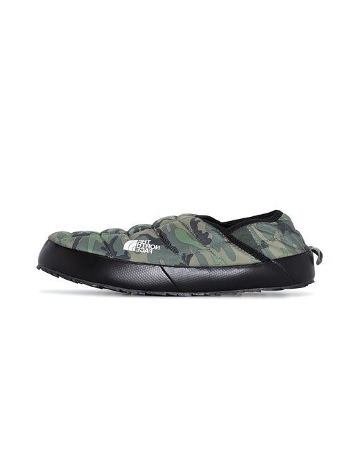 The North Face Black Thermoball Traction Mules V "Thyme Brushwood Camo Print Thyme" Nf0A3Uzn33U" for men