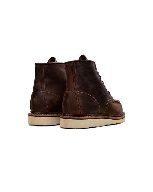 Red Wing Brown 6 Inch Work Boot "Copper" 1907" for men