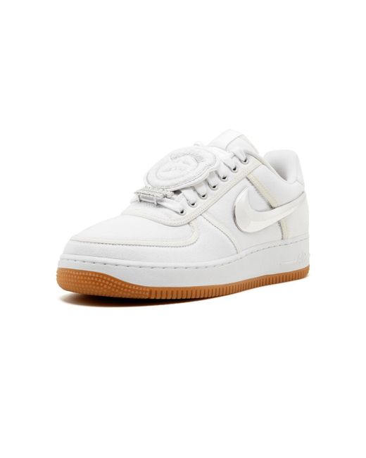 Nike Black Air Force 1 Low Travis Scott (af100) for men