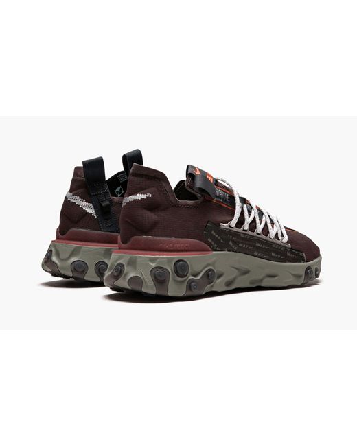 Nike Black React Wr Ispa Shoes for men