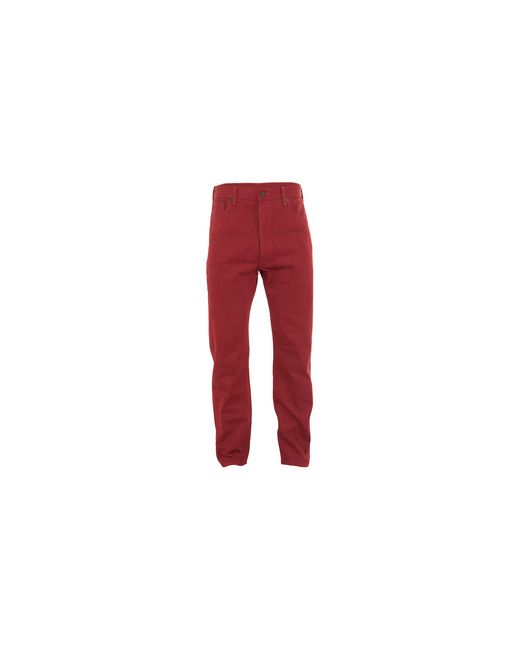 Levi's Red Shrink-To-Fit Straight Fit Jeans 00501 1581" for men