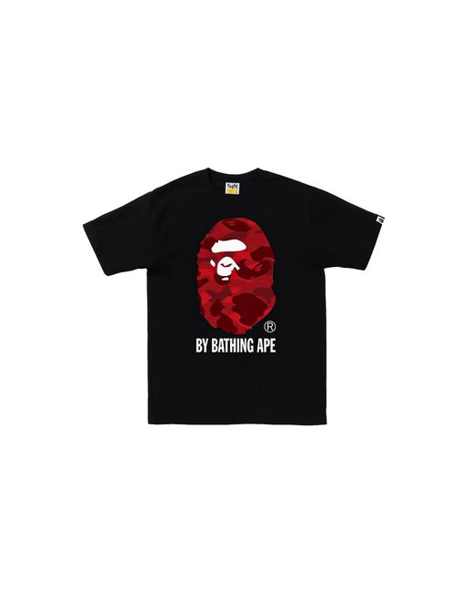 A Bathing Ape Black Color Camo By Bathing Ape T-Shirt "Fw22 for men