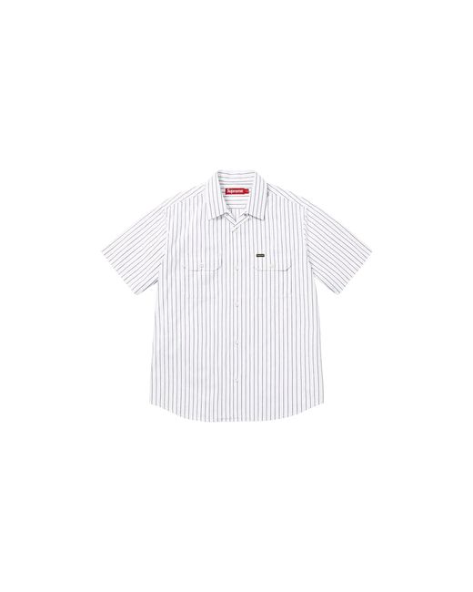 Supreme Black Ghostface Work Shirt "Ss26