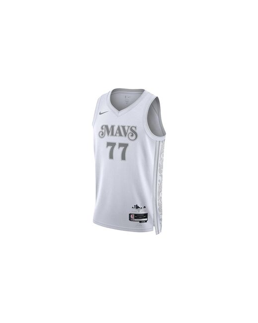 Nike Black Nba Mavericks Donic City Edition 2024/25 Swingman Jersey Fq4339 100" for men