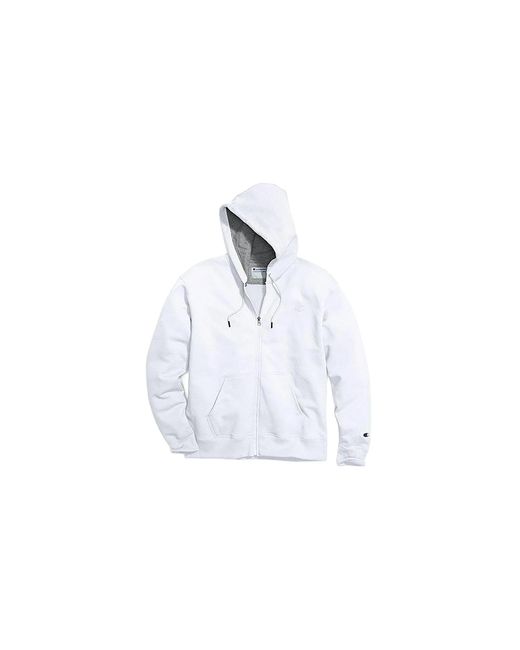 Champion Black Powerblend Sweats Full Zip Jacket Cs0891 045" for men