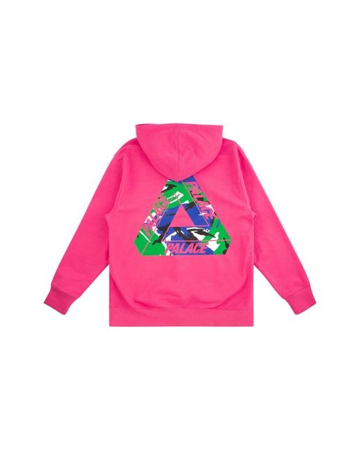 Palace Pink Tri-Camo Hood P19Hd074" for men