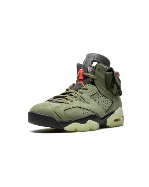 Nike Green Air 6 Retro "Cactus Jack for men