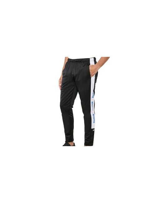 Reebok Black Training Essentials Linear Logo Track Pant Fk6136" for men