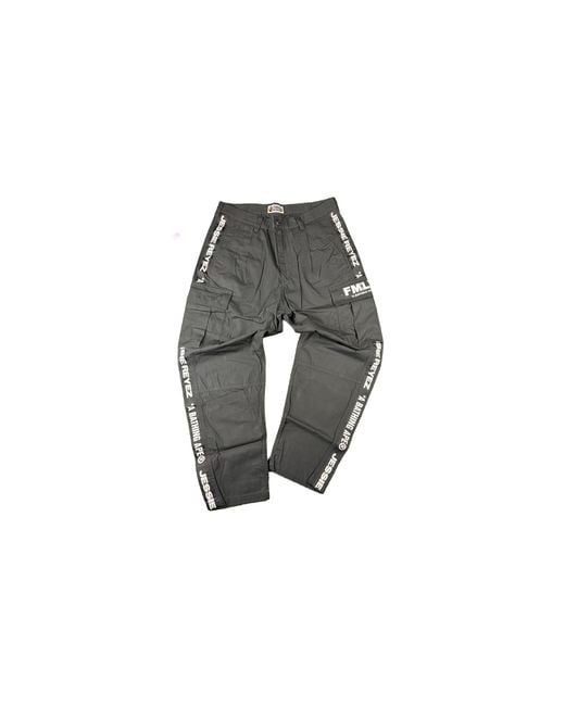 A Bathing Ape Black X Jessie Reyez 6 Pocket Cargo Pants 068" for men