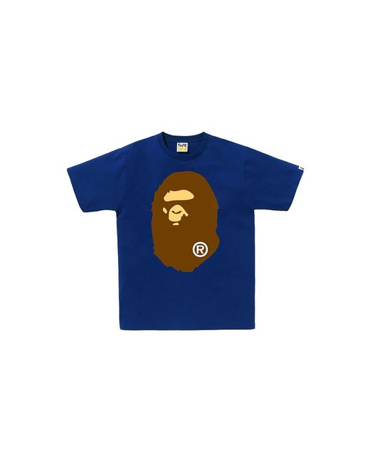 A Bathing Ape Blue Big Ape Head T-Shirt 1K80 110 002" for men