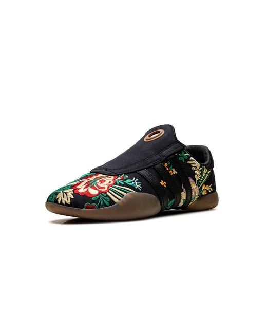 Adidas Black Taekwondo Mei Floral Embroidered" Jr6018"