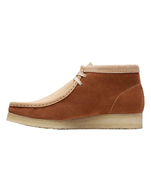 Clarks Brown Wallabee Boot "Tan" 26169841"