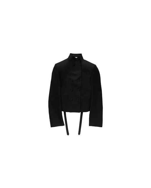 McQueen Black Shrunken Blazer 842877Quach1000" for men