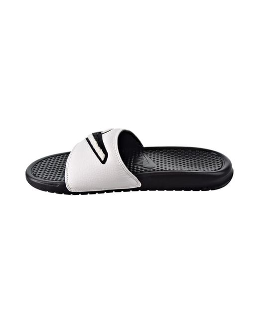 Nike Black Benassi Jdi Chenille Slides /Summit" Ao2805 001" for men