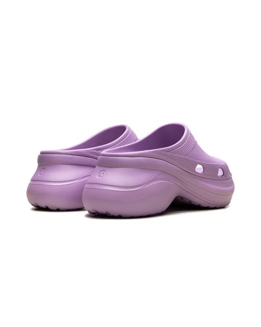Balenciaga Purple Pool Slide Sandal "Light" 677389 W1S8E 5600"
