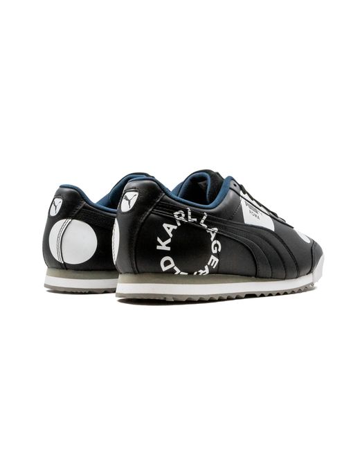 PUMA Black Roma Polka Dot "Karl Lagerfeld" 371234 01" for men
