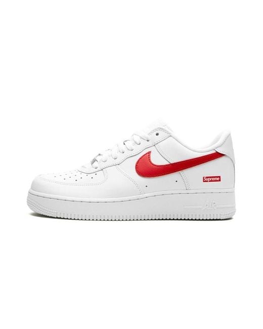Nike Black Air Force 1 Low "Supreme for men