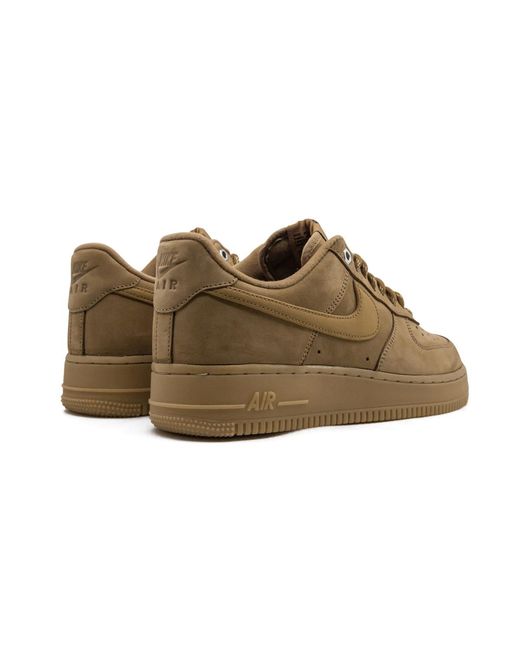 Nike Black Air Force 1 '07 Wb "Flax" Cj9179 200" for men