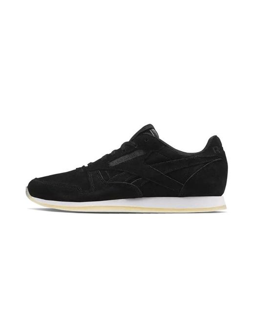 Reebok Black Classic Leather Crepe Neutral Sneakers