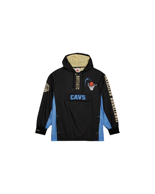 Mitchell & Ness Black Team Og 2.0 Anorak Windbreaker Vintage Logo "Nba Cavaliers" Ojpo7093 Ccayypppblck" for men