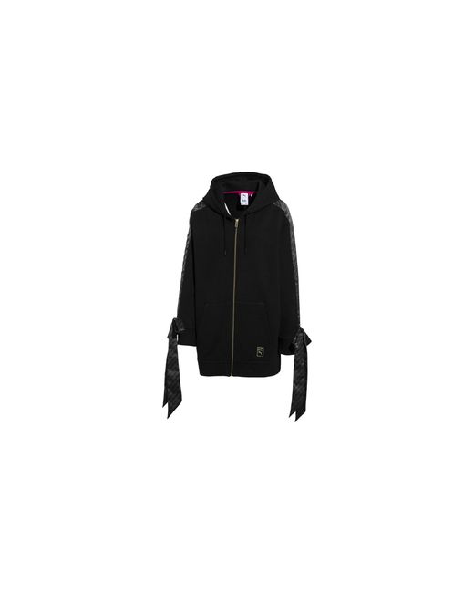 PUMA Black Barbie Full Zip Hoodie 576768 01"