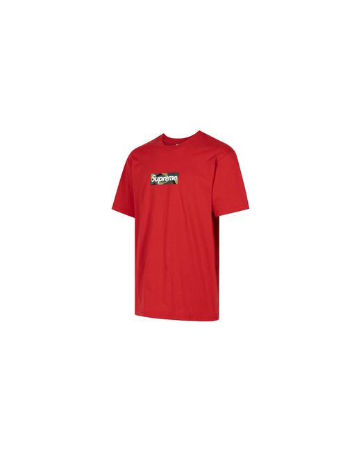 Supreme Red Box Logo T-shirt "fw 23"