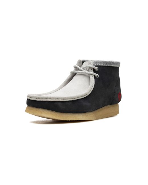 Clarks Black Wallabee Boot Vcy 26165077" for men