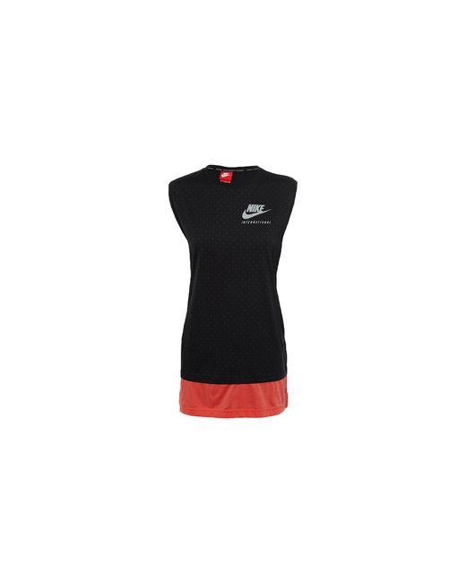 Nike Black International Top 802360 010"