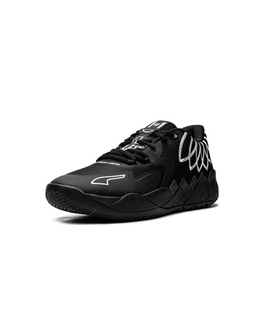 PUMA Lamelo Ball Mb.01 LO Black/White Sneakers - Farfetch