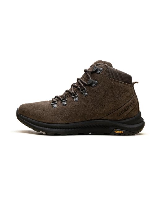 Merrell Black Ontario Suede Mid "Canteen" J65397" for men