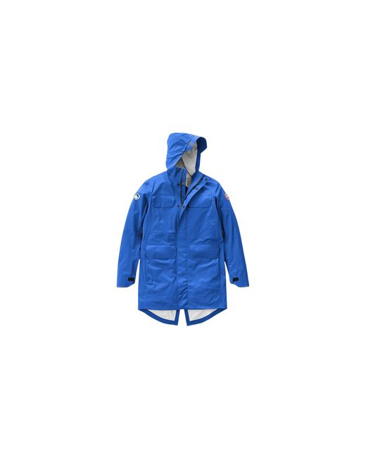 Canada Goose Blue Seawolf Packable Rain Jacket 5607Mpb" for men