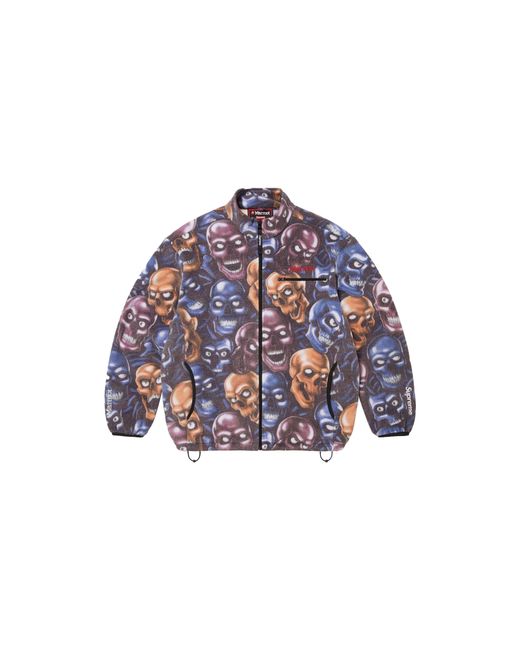 Supreme Black Marmot Fleece Jacket "Fw25