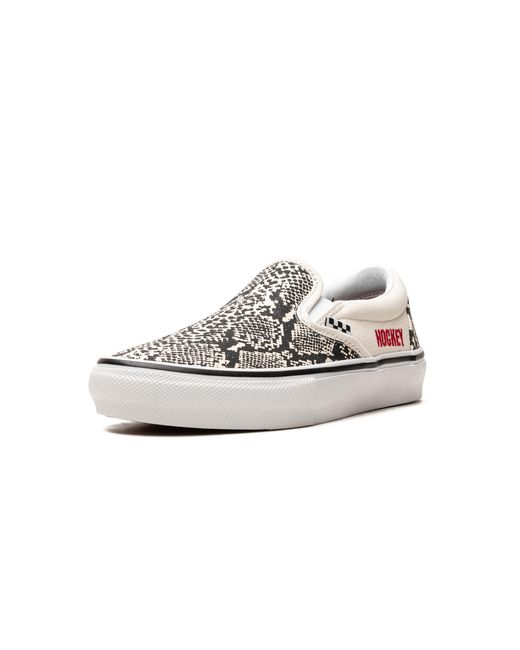 Vans Black Hockey Skate Slip On "Snakeskin" Vn0A5Fca7W1" for men